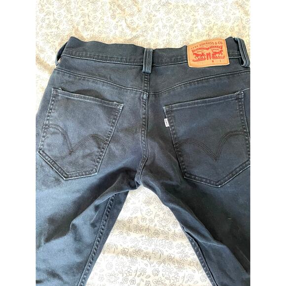 Levi’s 511 Slim Fit Jeans Black Gray W31 L32 - Picture 7 of 9